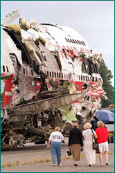 Flight 800 Reconstructed Wreckage